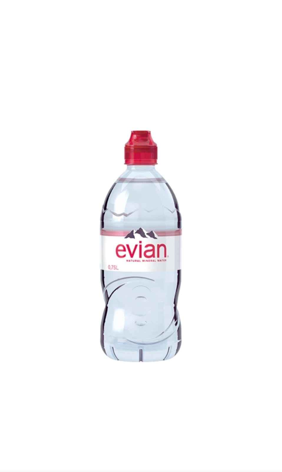 EVIAN WATER SPORT CAP 12X750ML