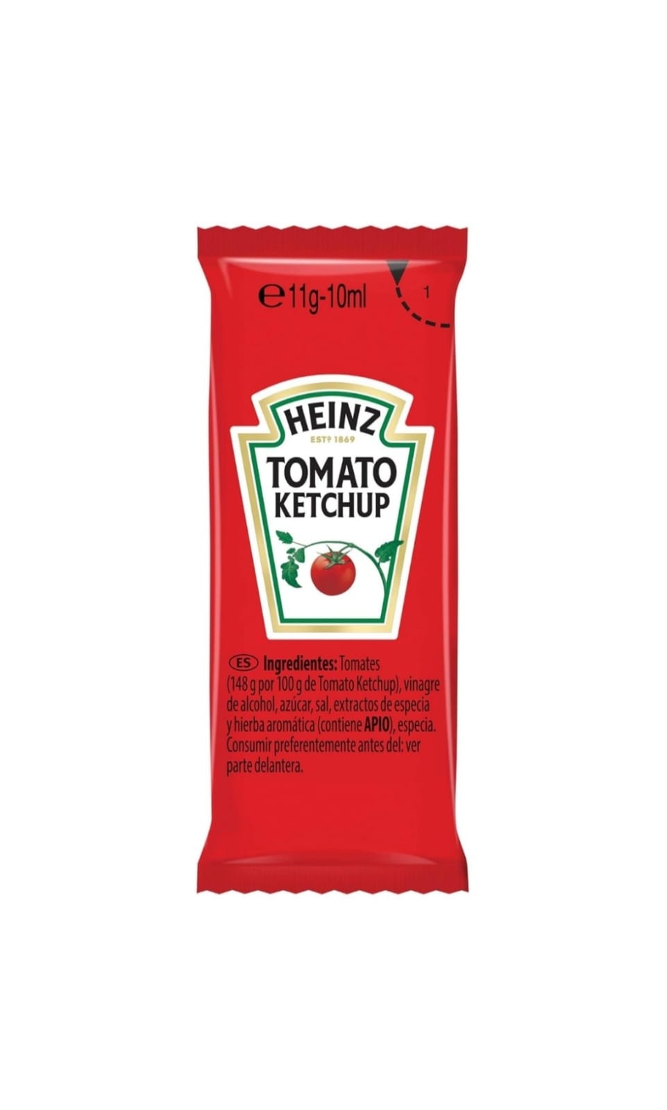 HEINZ KETCHUP SACHETS 200X11GR