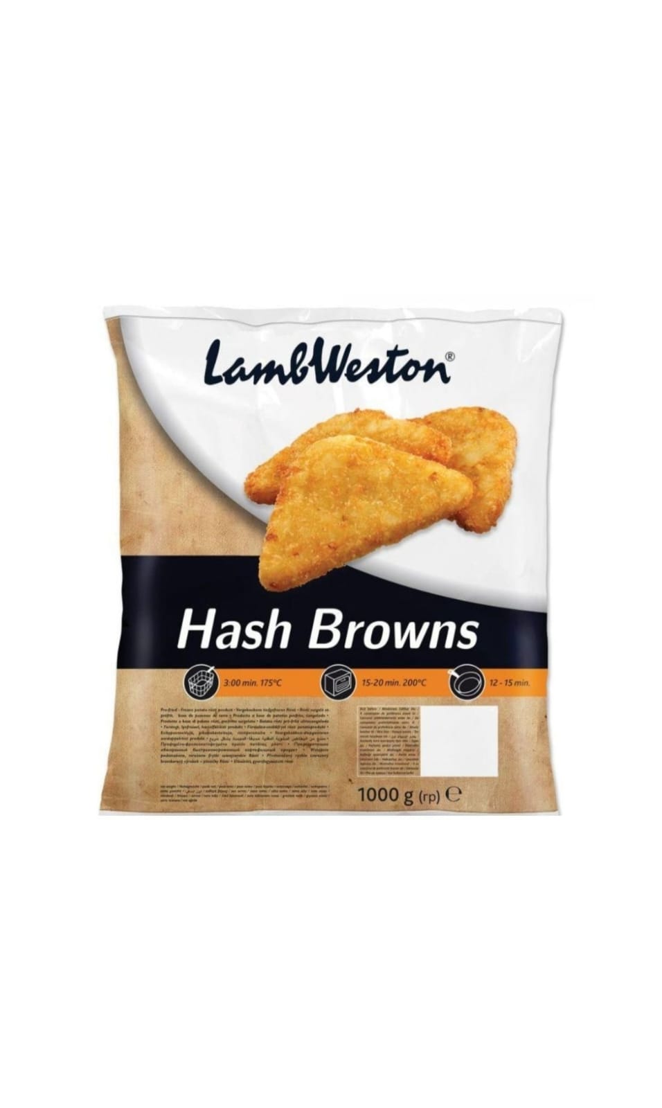 LW HASH BROWN 1X10KG