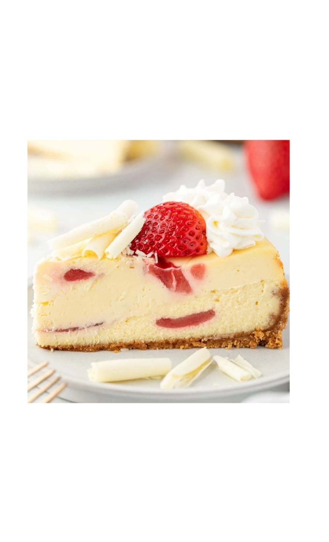 SLICE STRAWBERRY CHEESECAKE 1X1.14