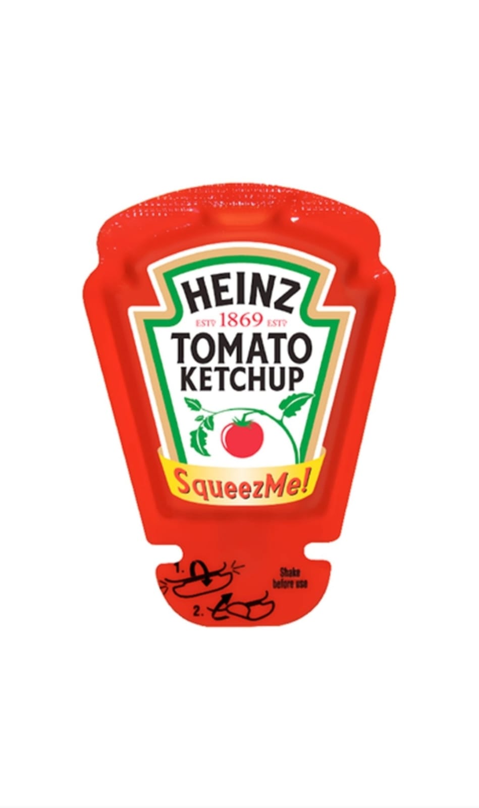 HEINZ SQUEEZE ME T/KETCHUP 100X26GR