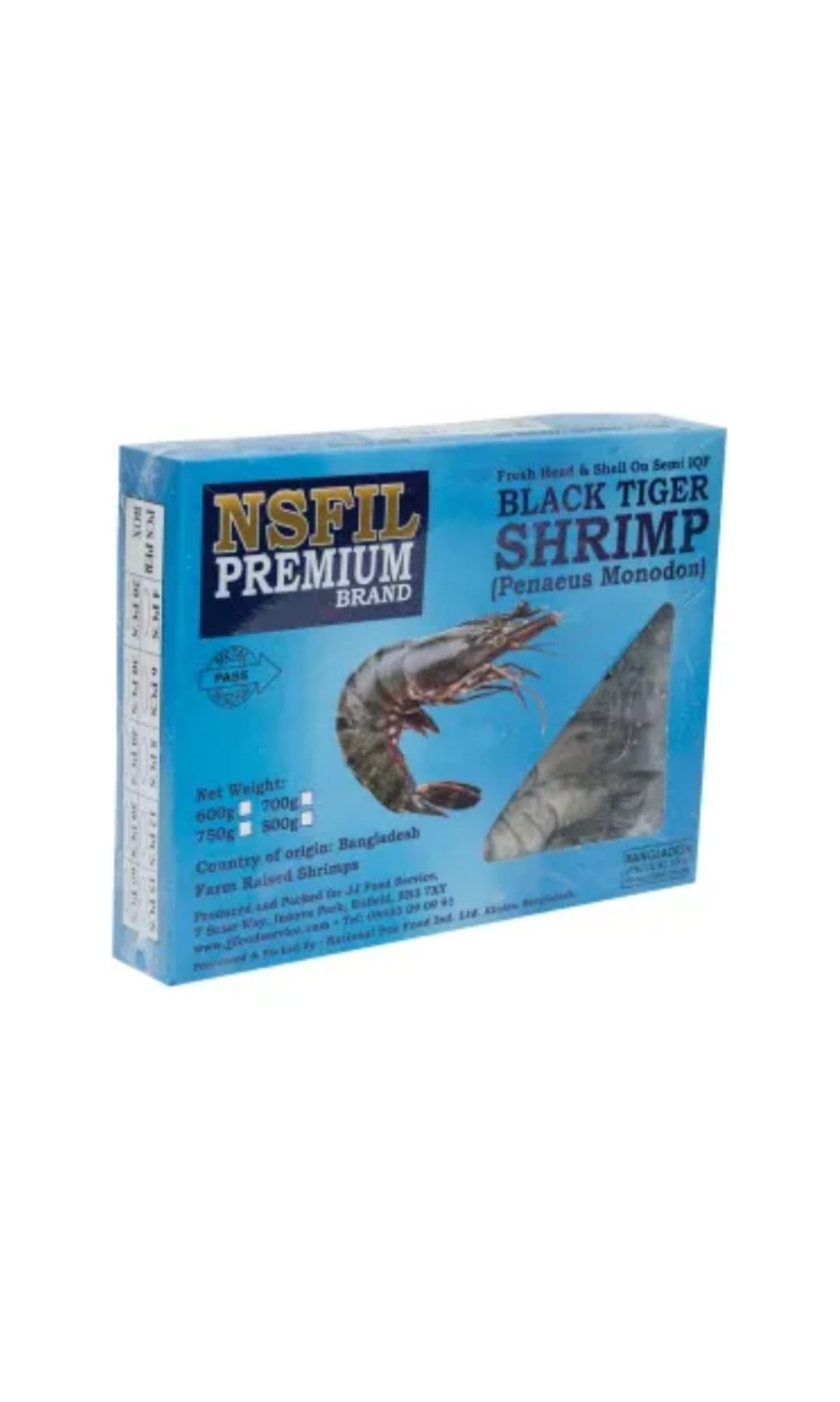 NSFIL PREMIUM PRAWN 16/20 1X1 KG