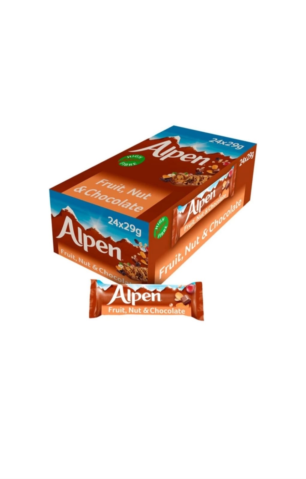 ALPEN CHOCOLATE BARS 1X24