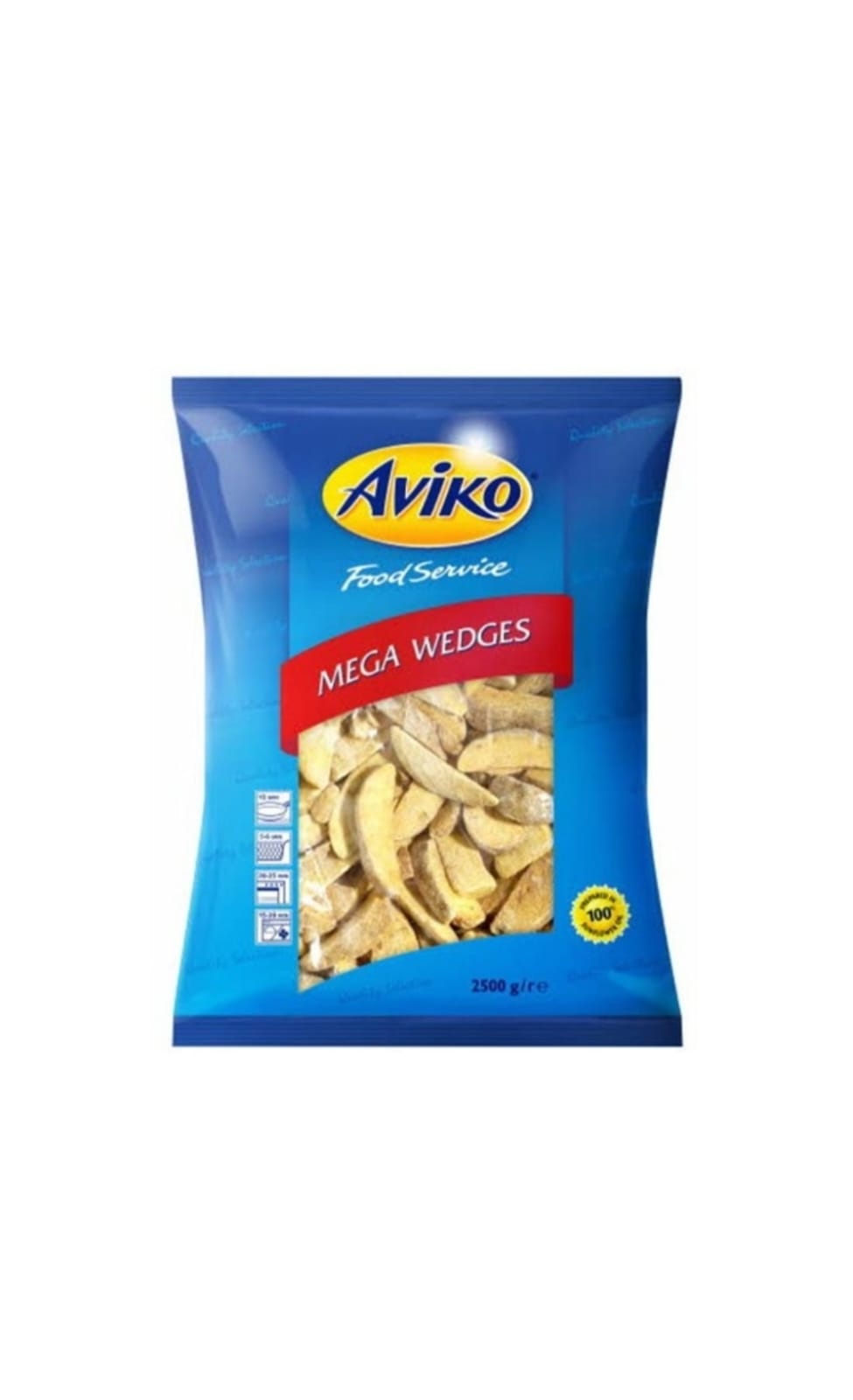 AVIKO POTATOE WEDGES 4x2.5kg
