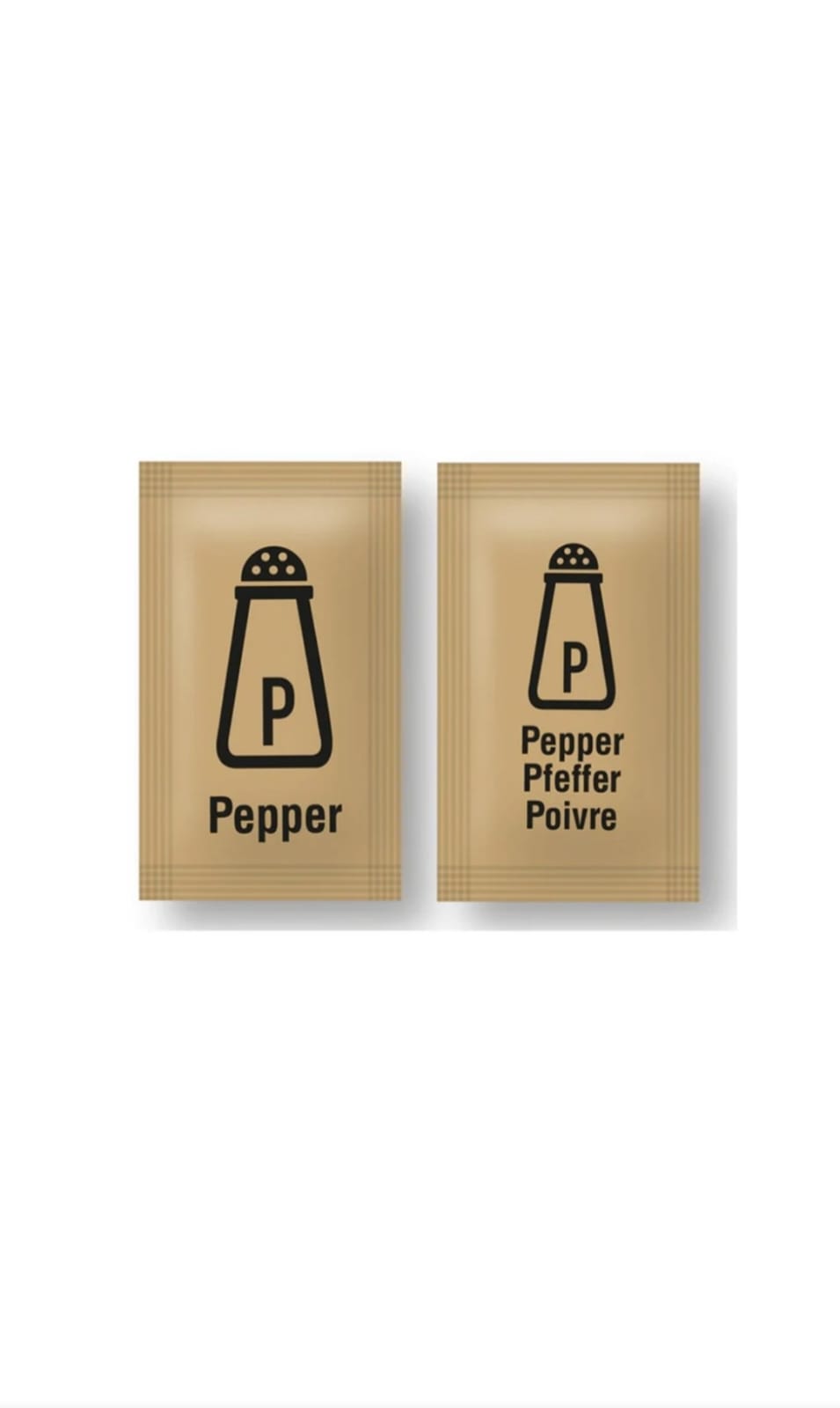 BLACK PEPPER SACHETS 1X2000