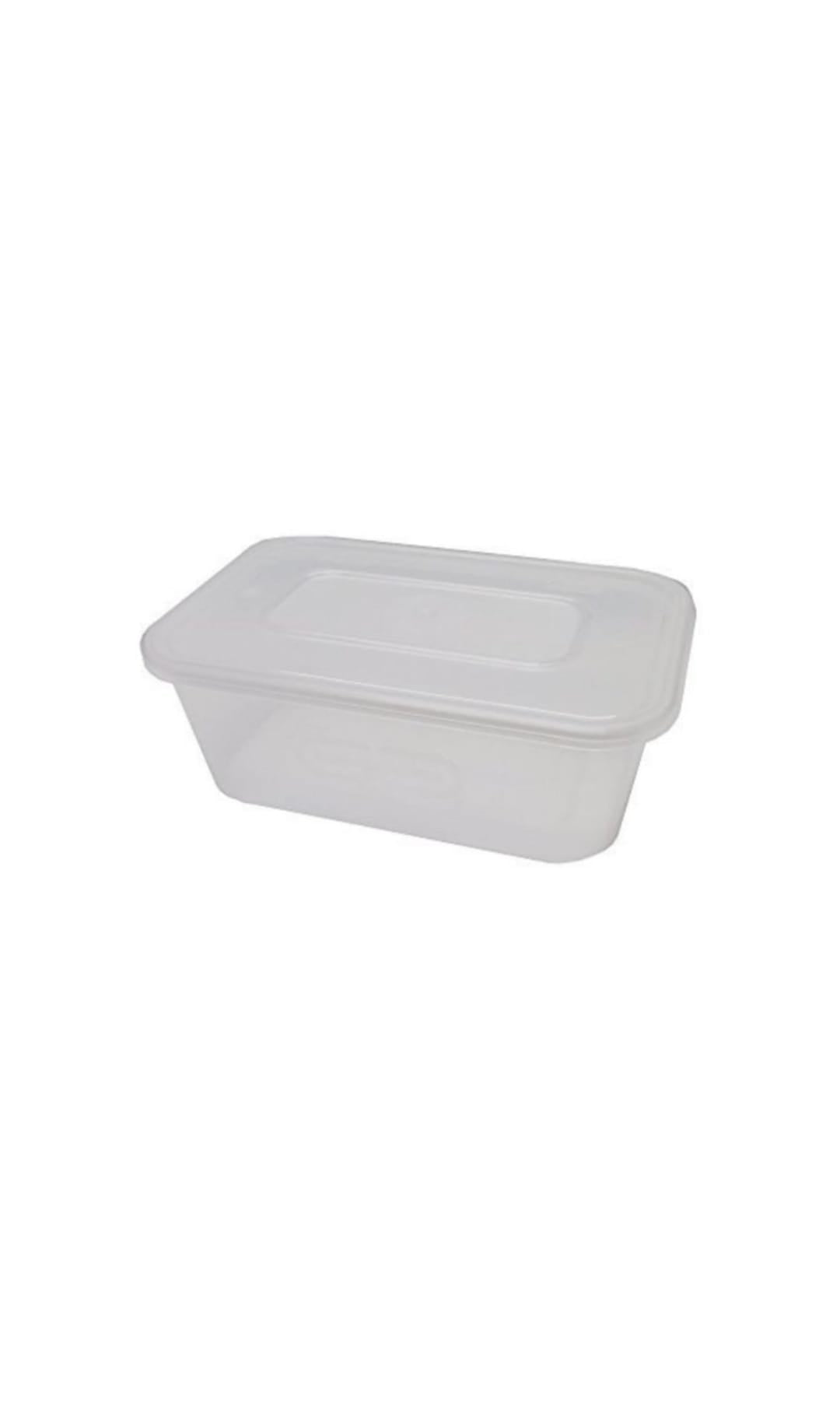 MICROWABLE CONTAINER 650CC WITH LIDS 1X250