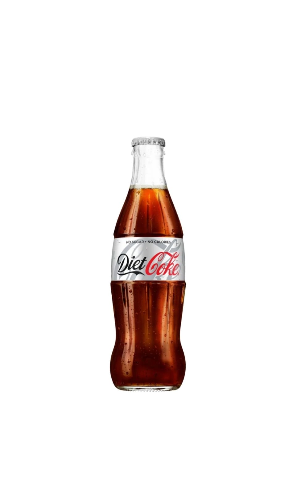DIET COKE GLASS BOTTLE 24X330ML