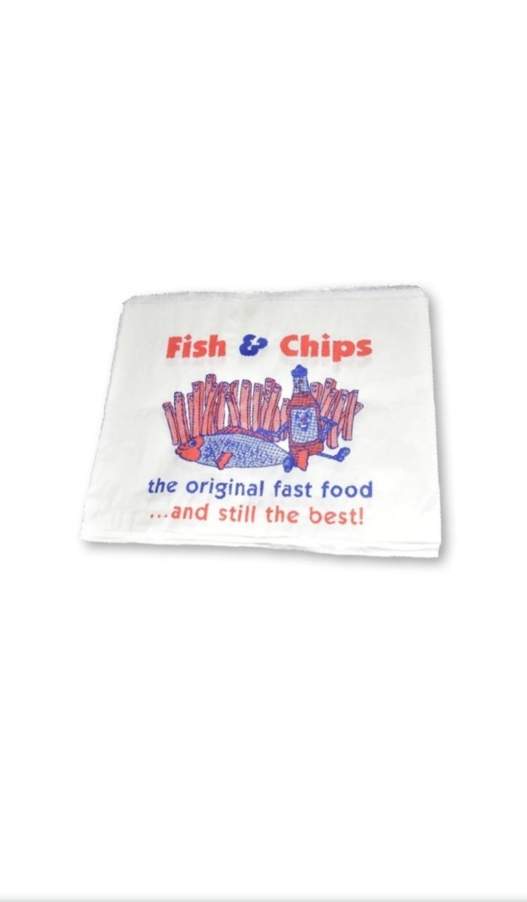 PAPER FISH&CHIPS BAG 14X11 1X500