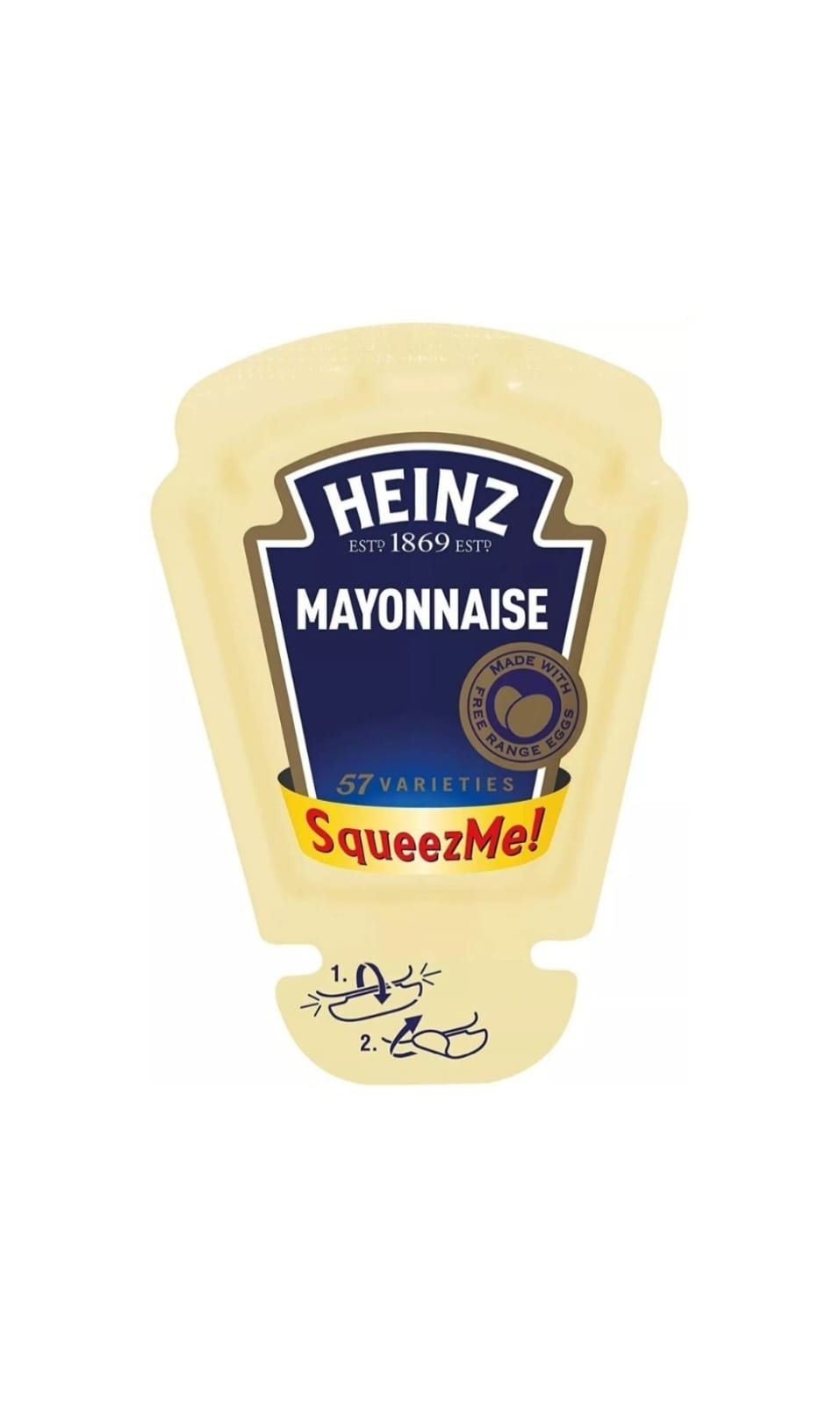 HEINZ SQUEEZE ME MAYONNAISE 100X26GR