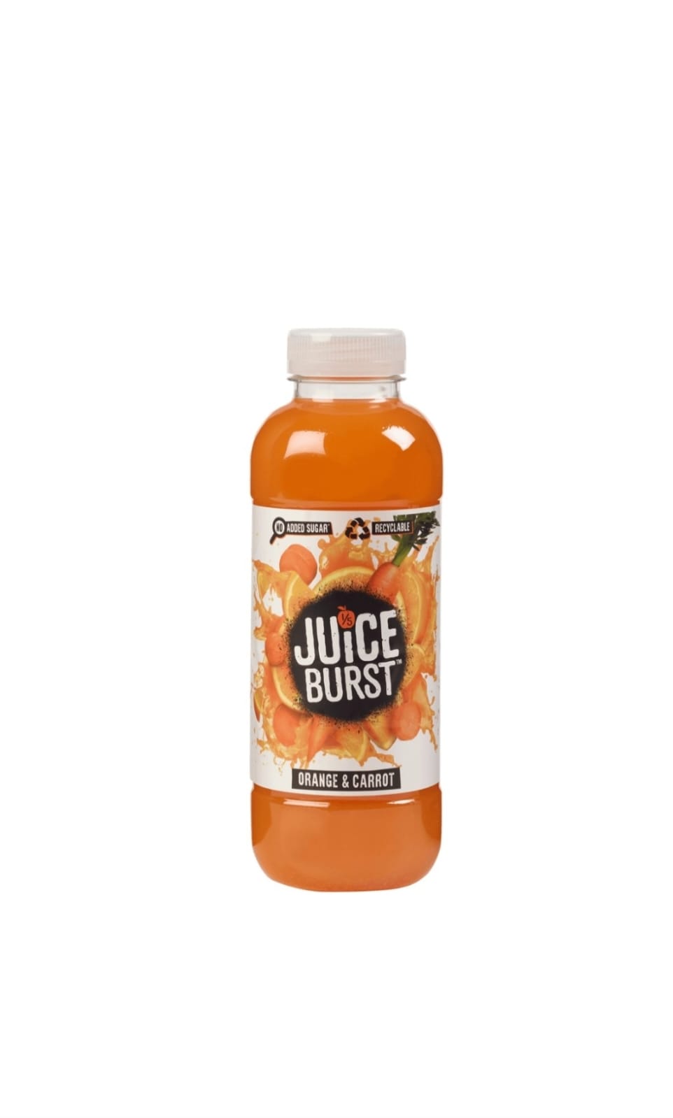 JUICE BURST ORANGE&CARROT JUICE PET 12X500ML