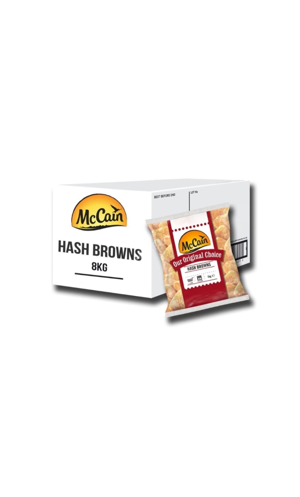 McCAIN CLASSIC HASH BROWN 8X1KG