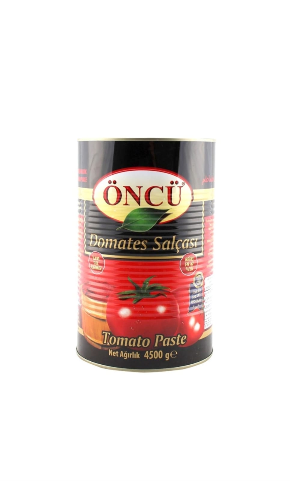 ONCU TOMATO PUREE (SALCA) TIN 1X4.5KG