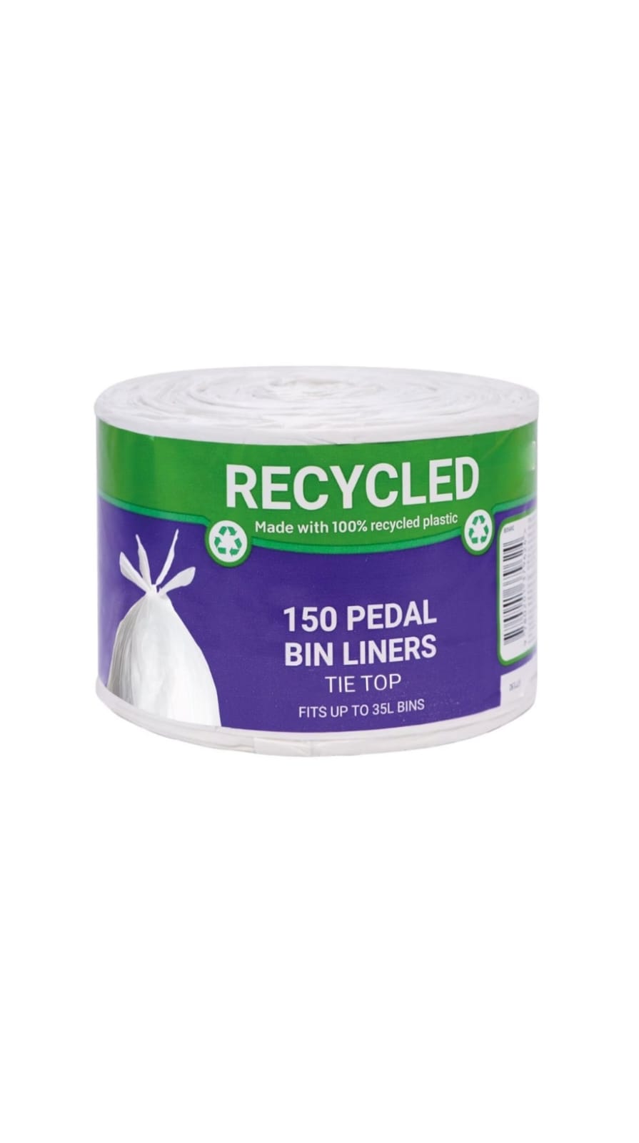 PEDAL RECYCABLE BIN LINERS 1X150