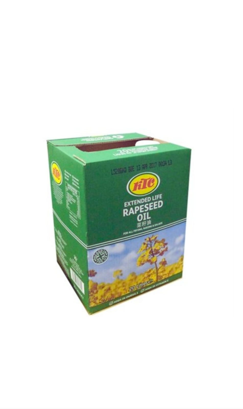 PLASTIC KTC RAPESEED OIL 20LITRE