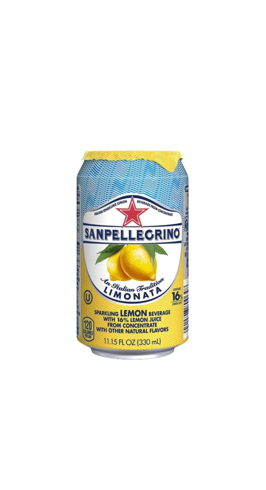 SANPELEGRINO LEMON CANS 24X330ML