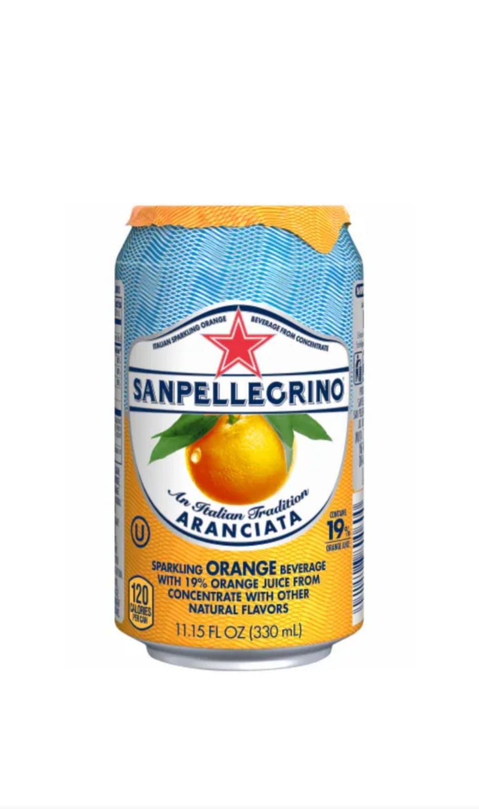 SANPELEGRINO ORANGE CANS 24X330ML