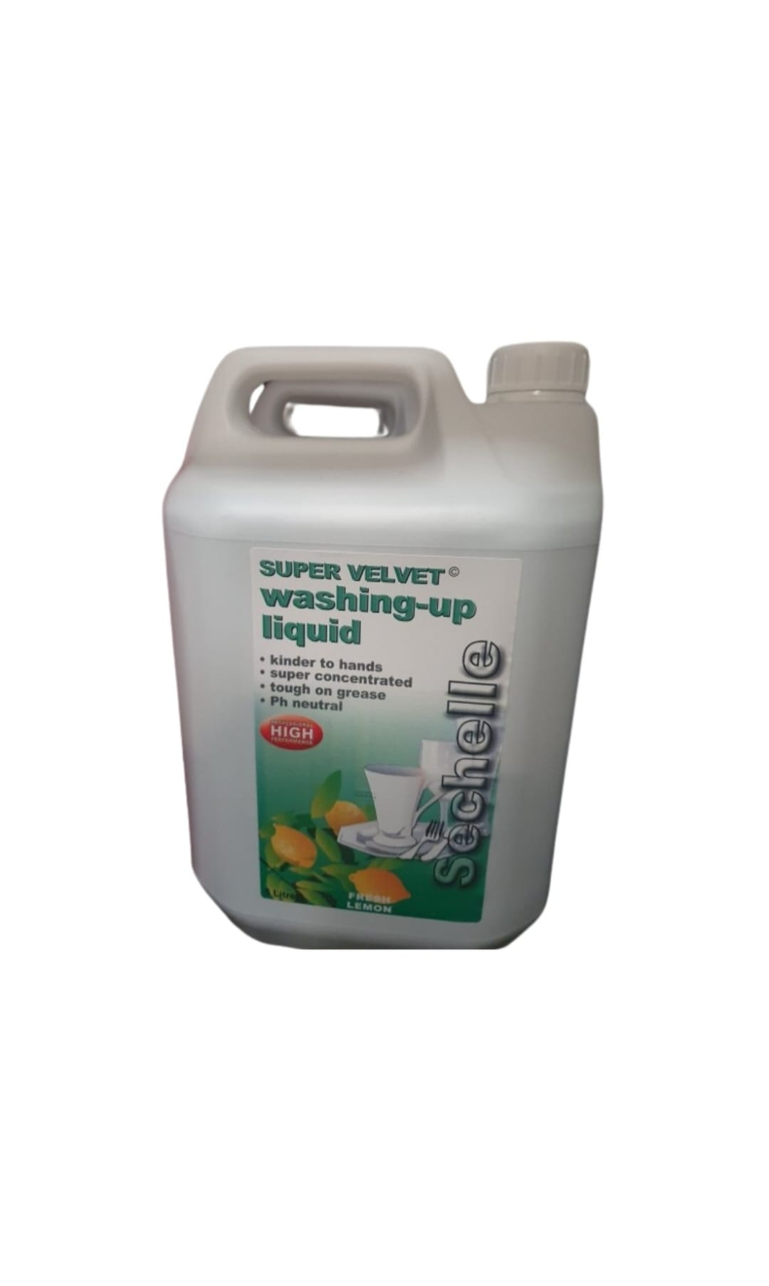 SECHELLE SUPER VELVET WASHING UP LIQUID 2X5L