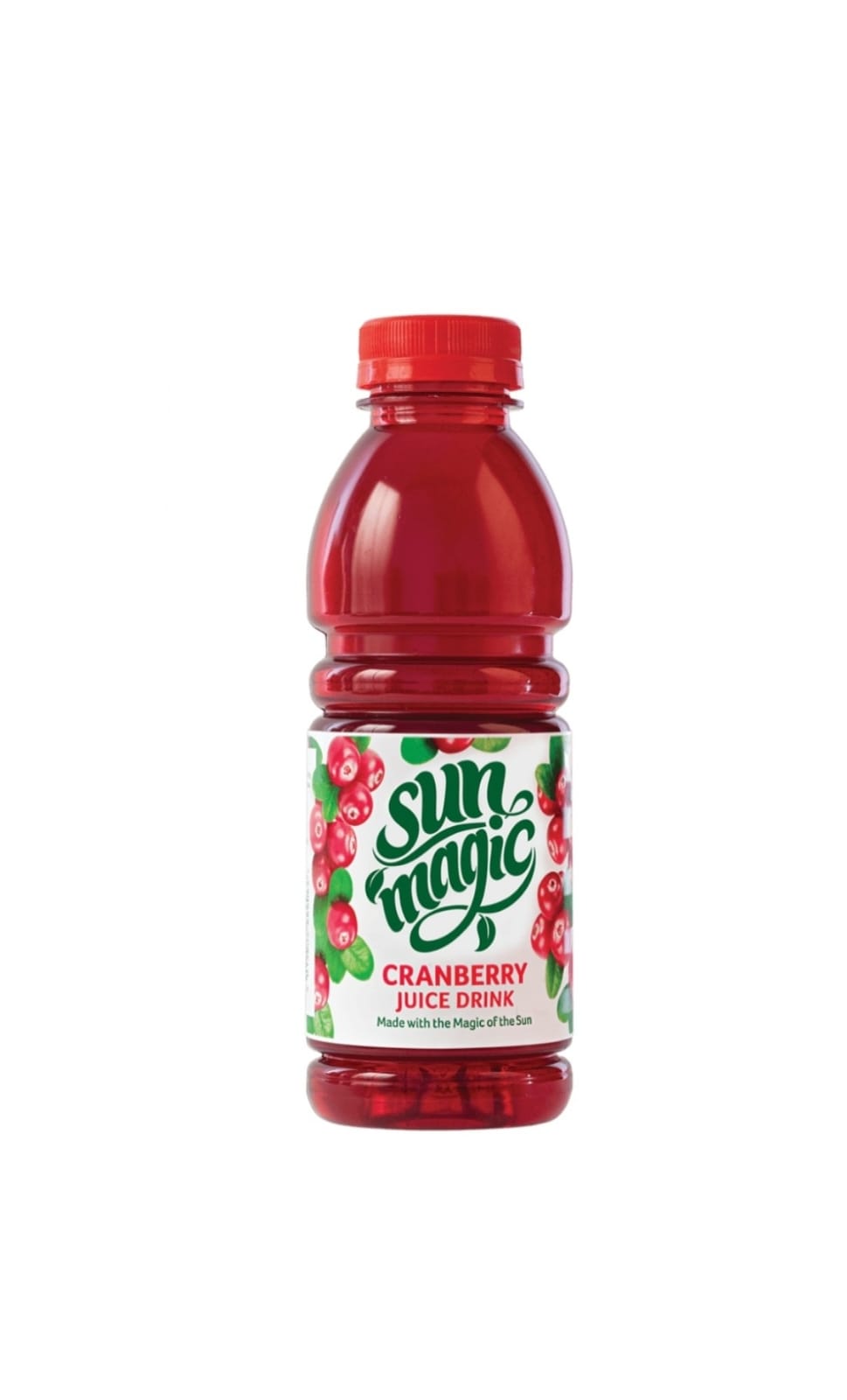 SUNMAGIC CRANBERRY JUICE PET 12X500ML