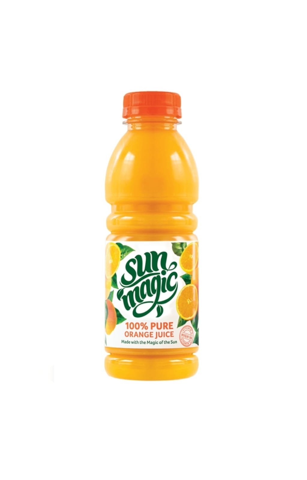 SUNMAGIC ORANGE JUICE PET 12X500ML