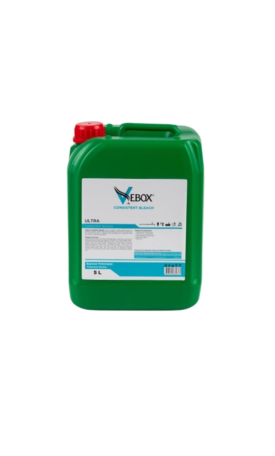 VEBOX BLEACH 1X5 LITRE