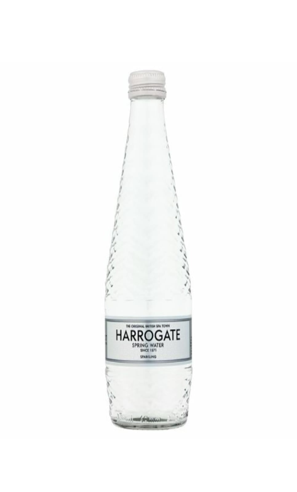 HARROGATE *GLASS* SPARKLING WATER 24X330ML