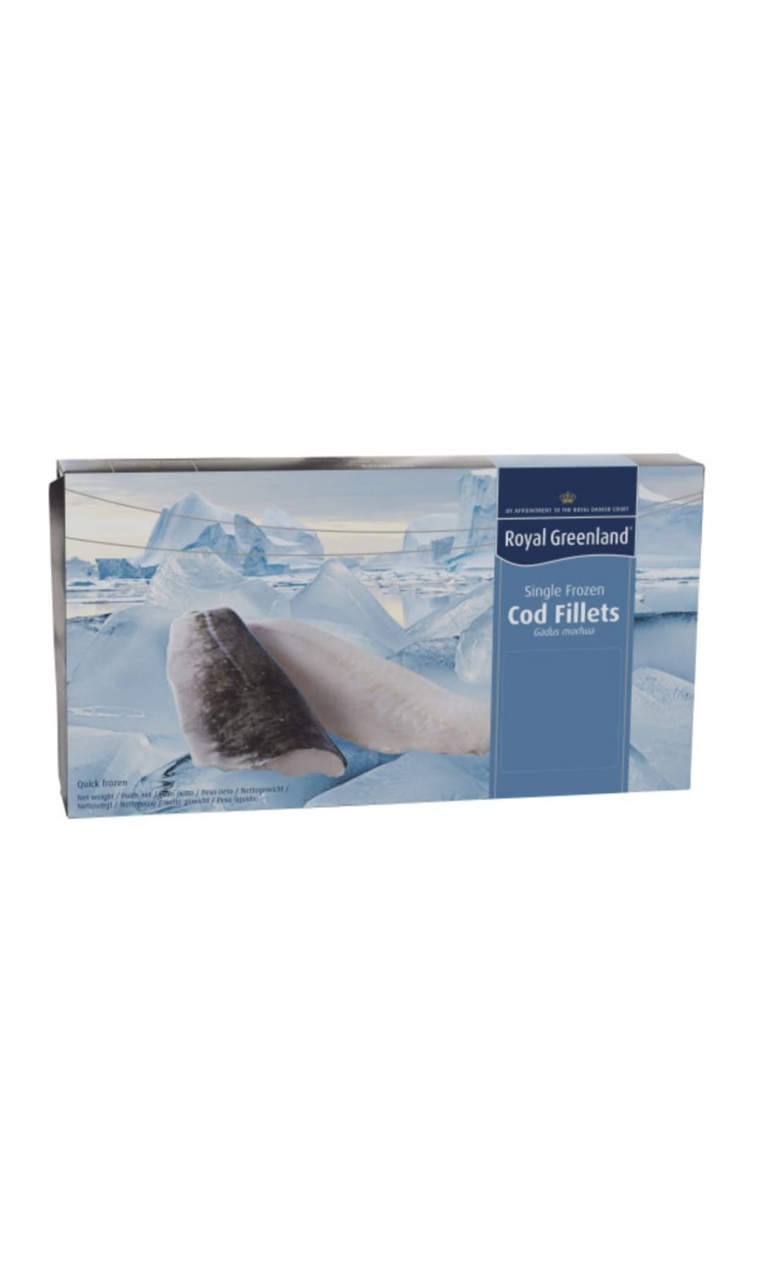 ROYAL GREENLAN COD 16/32 OZ SKIN ON